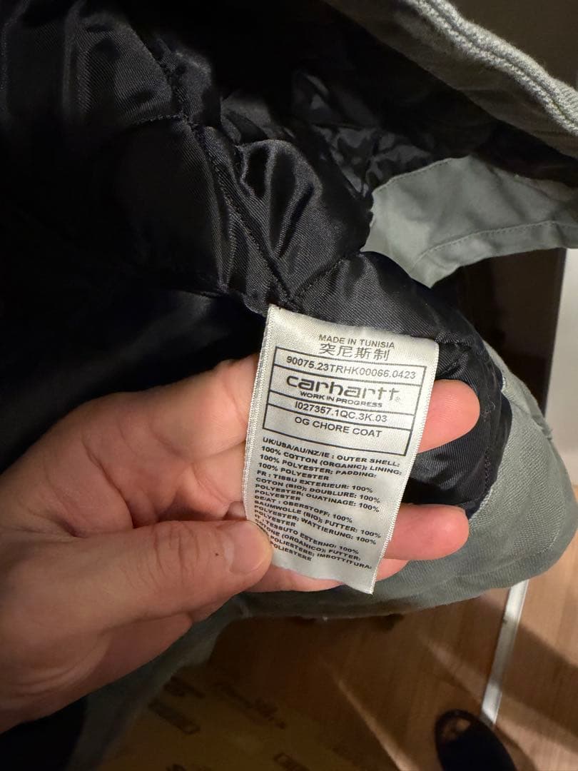 美品 カーハートWIP Carhartt OG チョア コート ジャケット 冬