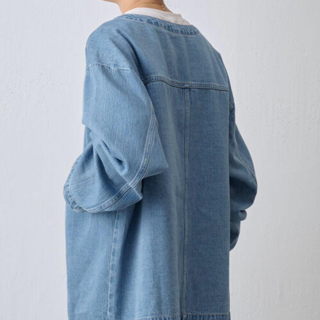 極美品＊BEARDSELY 【FLIPIER】　デニム　ハオリ　ジャケット