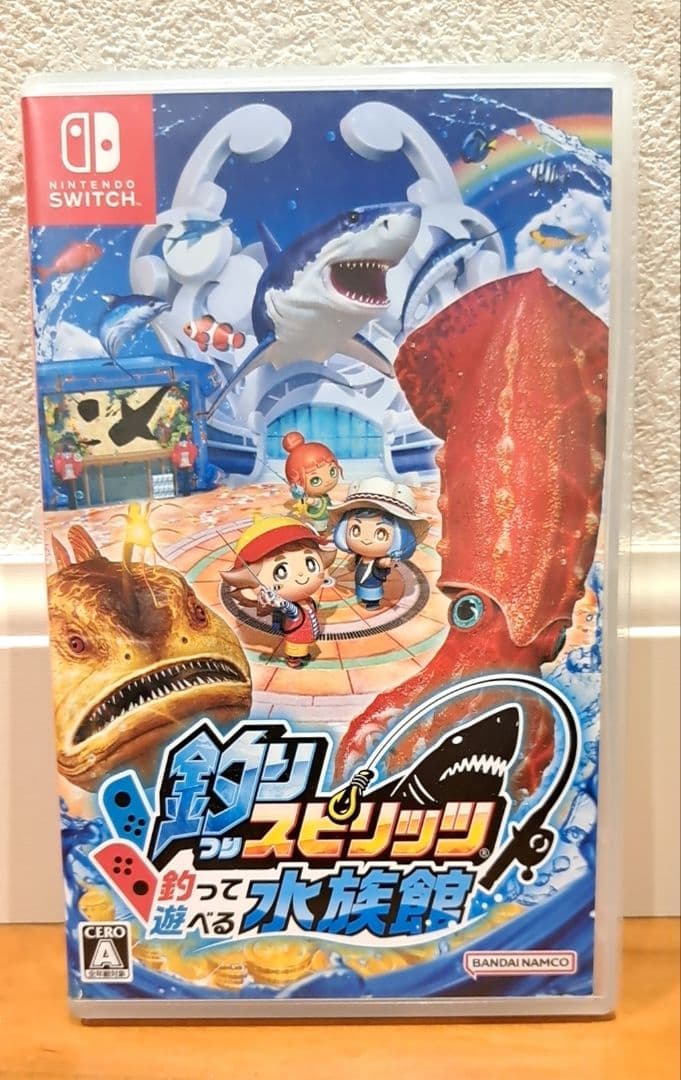 Switch ソフト 釣りスピリッツ 釣って遊べる水族館 サオコン ２個セット