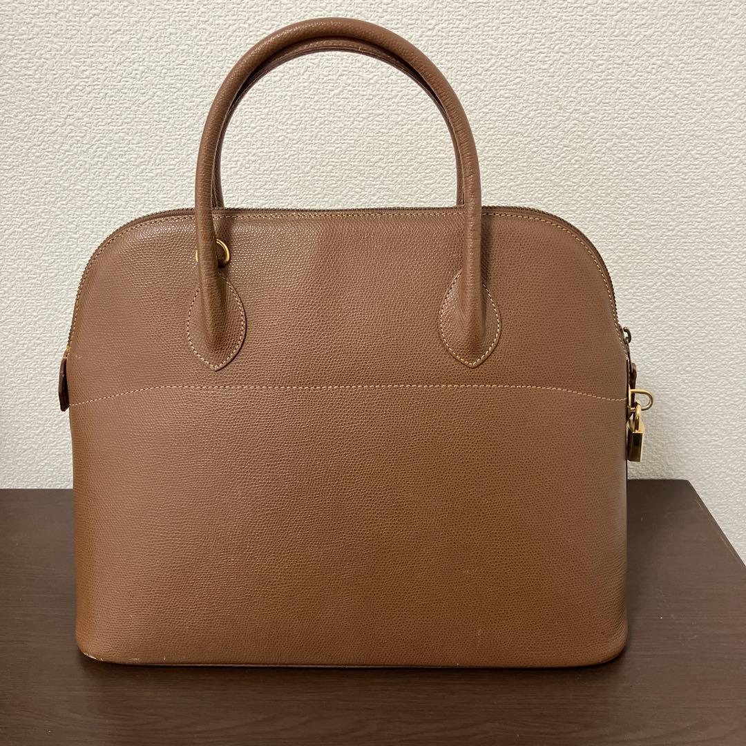 【HI-CLASS（ハイクラス）】レザーハンドバッグ／ショルダーストラップ付き