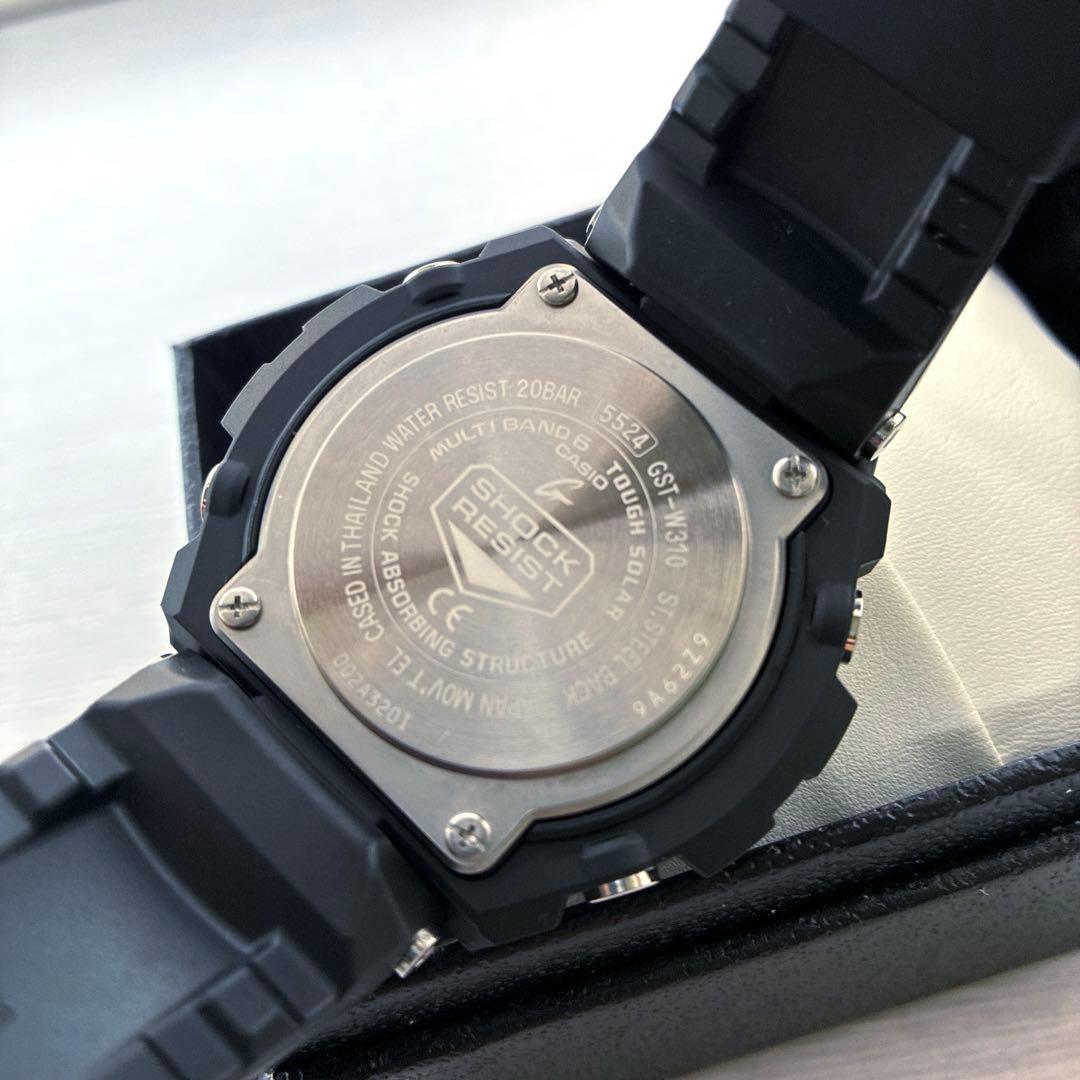 【美品】G-SHOCK G-STEEL 電波ソーラー GST-W310-1AJF
