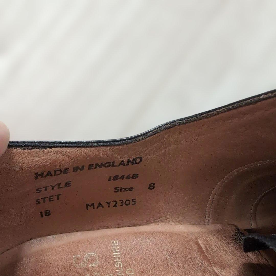 サンダース（Sanders）Cap Toe Oxford #1846B