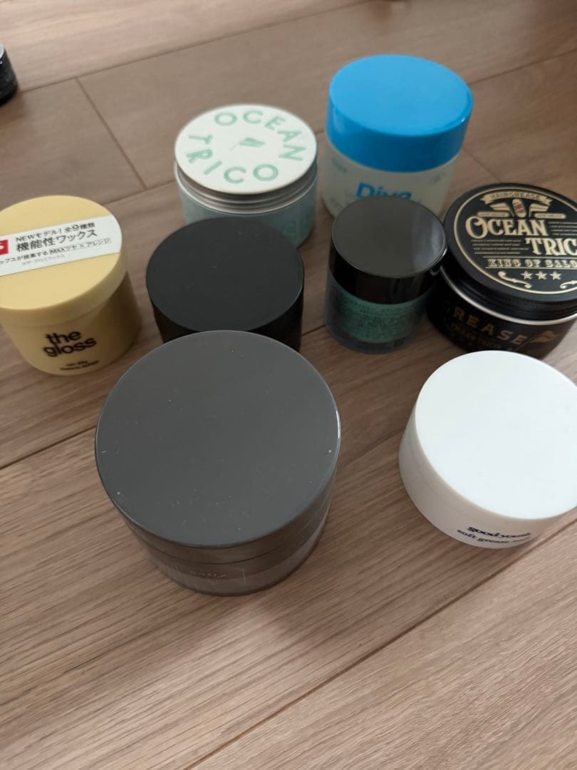 【中途半端】【8割は残ってる】ワックス、ジェル、バーム、グリース