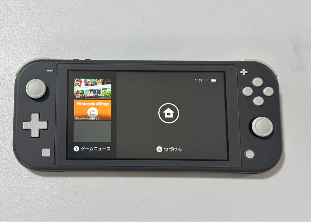 Nintendo Switch Lite グレー 本体　箱付き