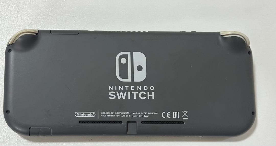 Nintendo Switch Lite グレー 本体　箱付き