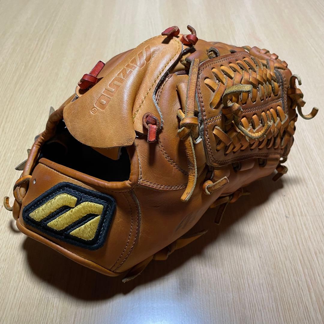 ミズノプロ 硬式 一般 内野手用 W18613 グローブ ビッグM 右投げ