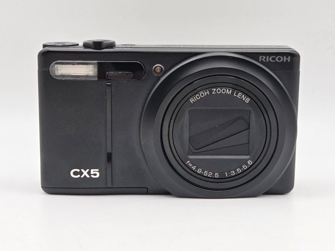【美】リコー　RICOH CX5 ブラック コンパクトデジタルカメラ