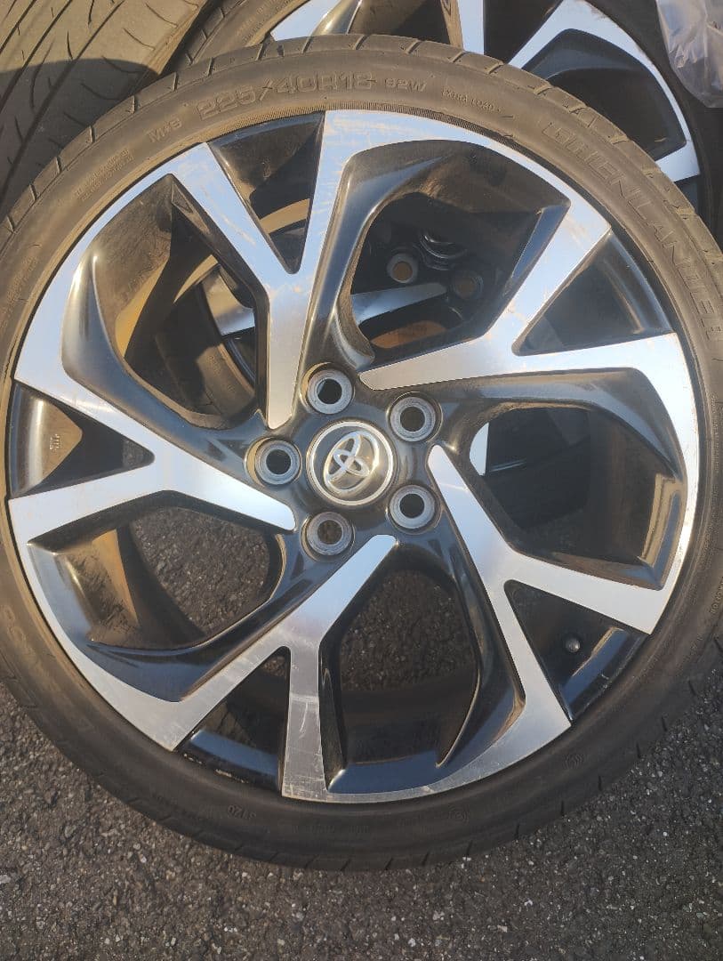 格安トヨタC-HR純正 18インチホイール 流用ノア ヴォクシー エスクァイア等