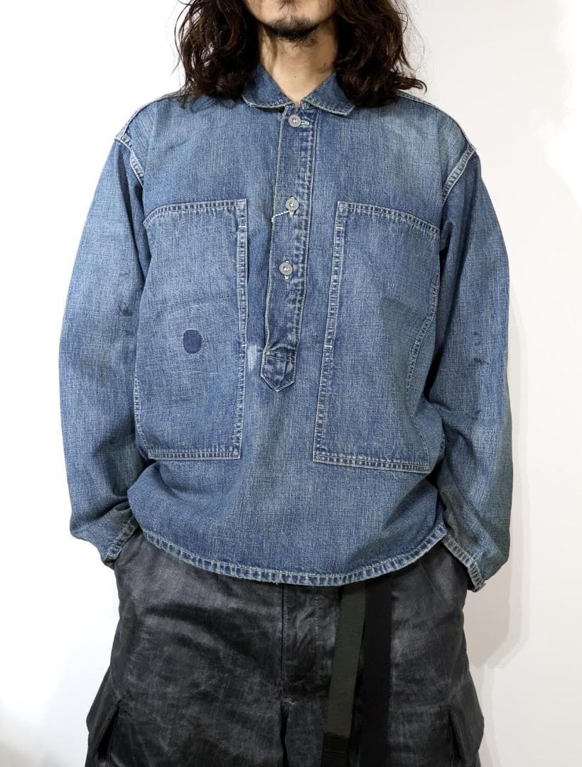 新品■BOWWOW US ARMY M-35 DENIM JACKET M35