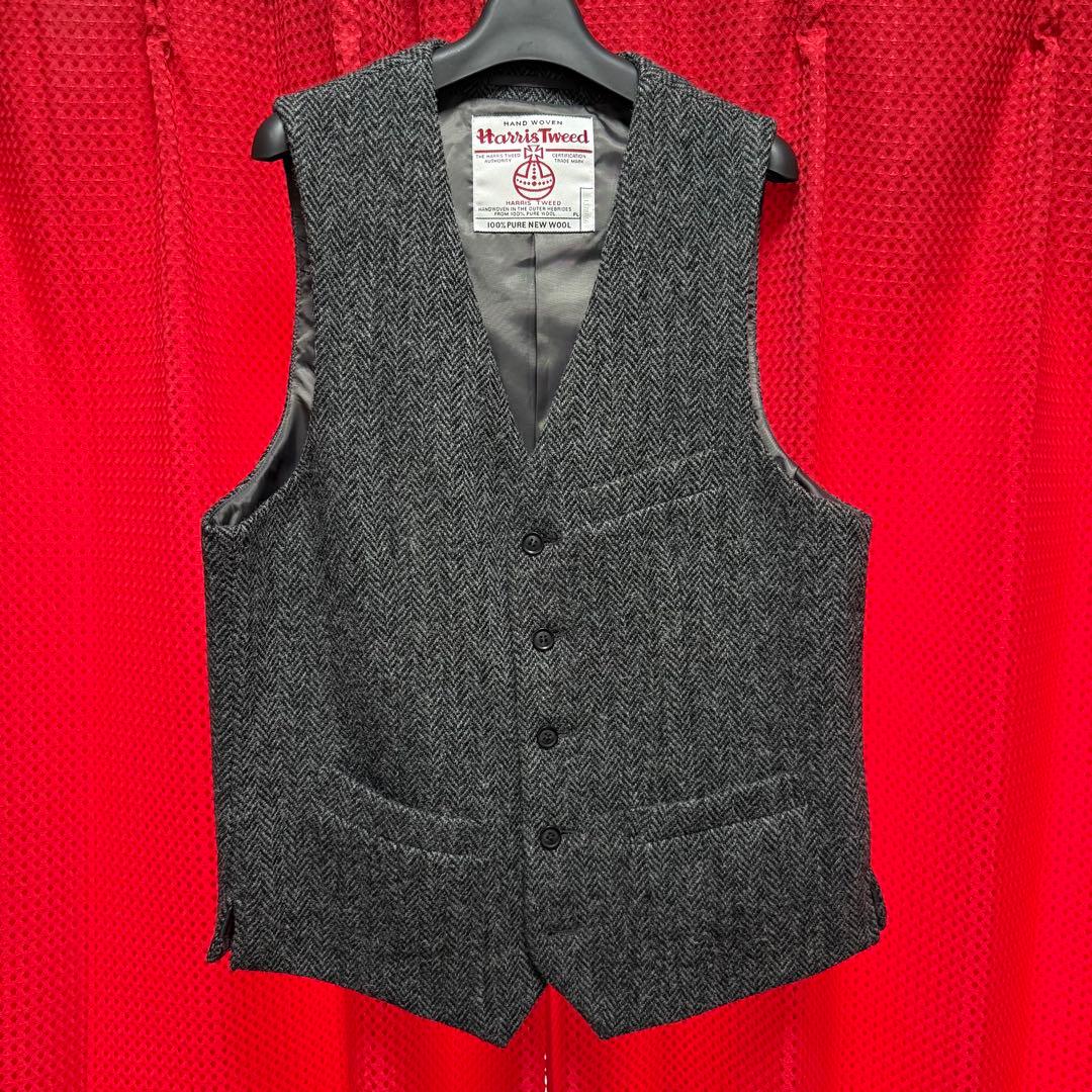 【美品】JOURNAL STANDARD ハリスツウィード ベスト