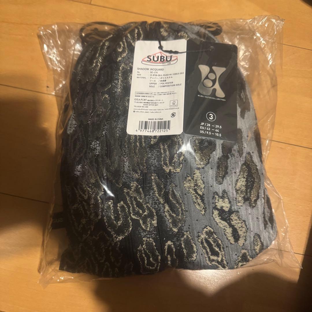 靴 SUBU DOTS SHADOW JACQUARD 3