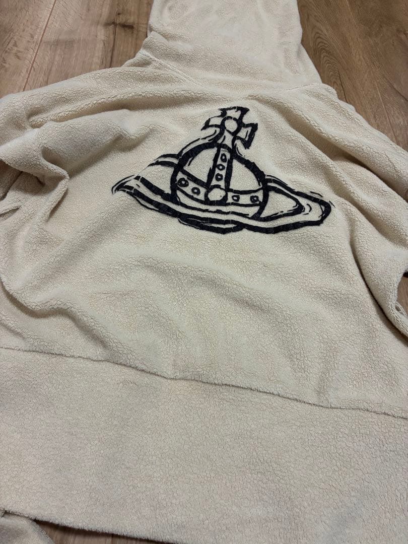 ヴィヴィアンウエストウッド　レッドレーベル　変形袖　パーカー　レア　オーブ