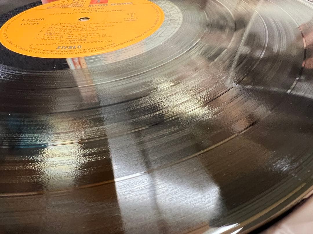 完品 中森明菜 エトランゼ LP邦楽　付属品完備 L-12580 1983年