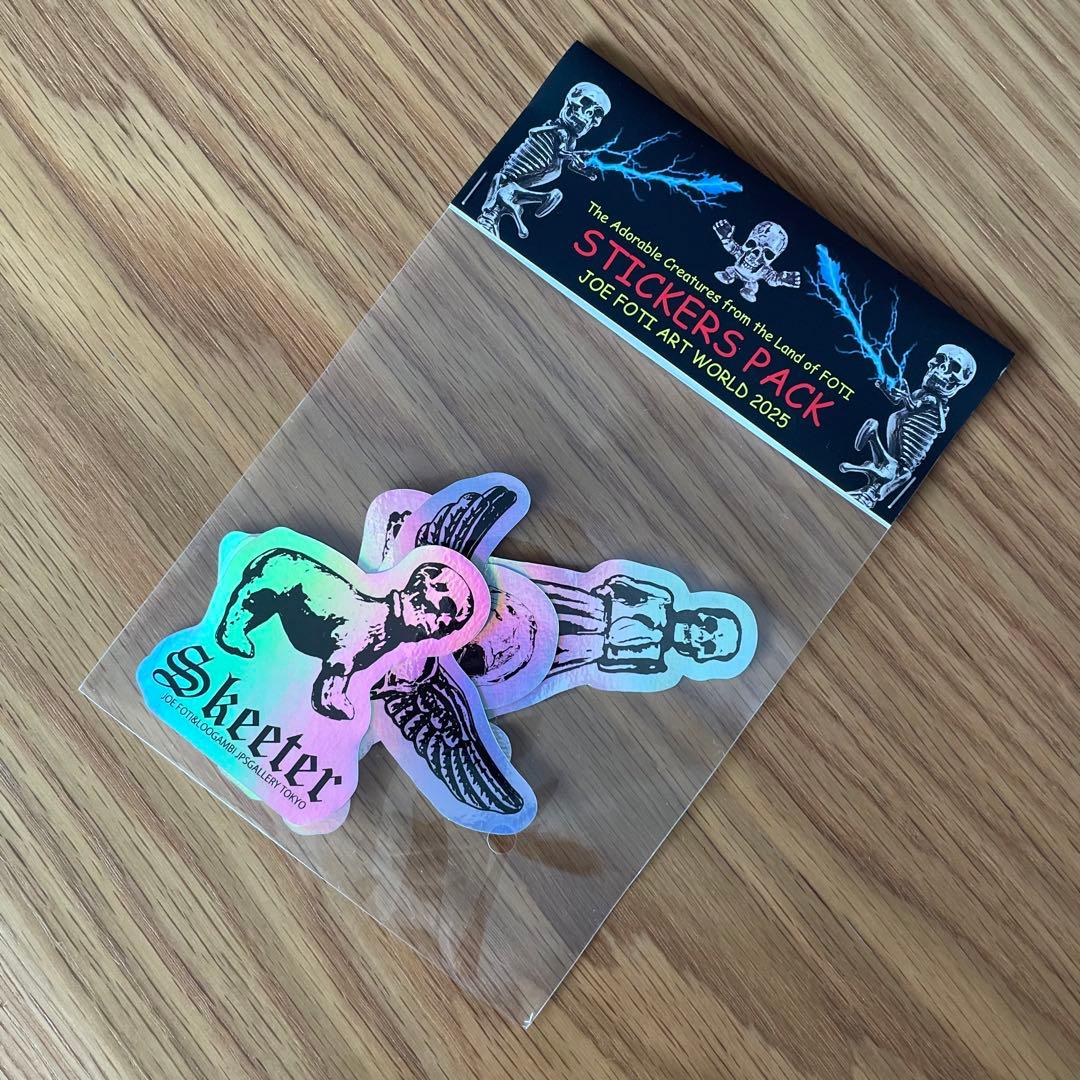 小物 joe foti sticker set chrome hearts