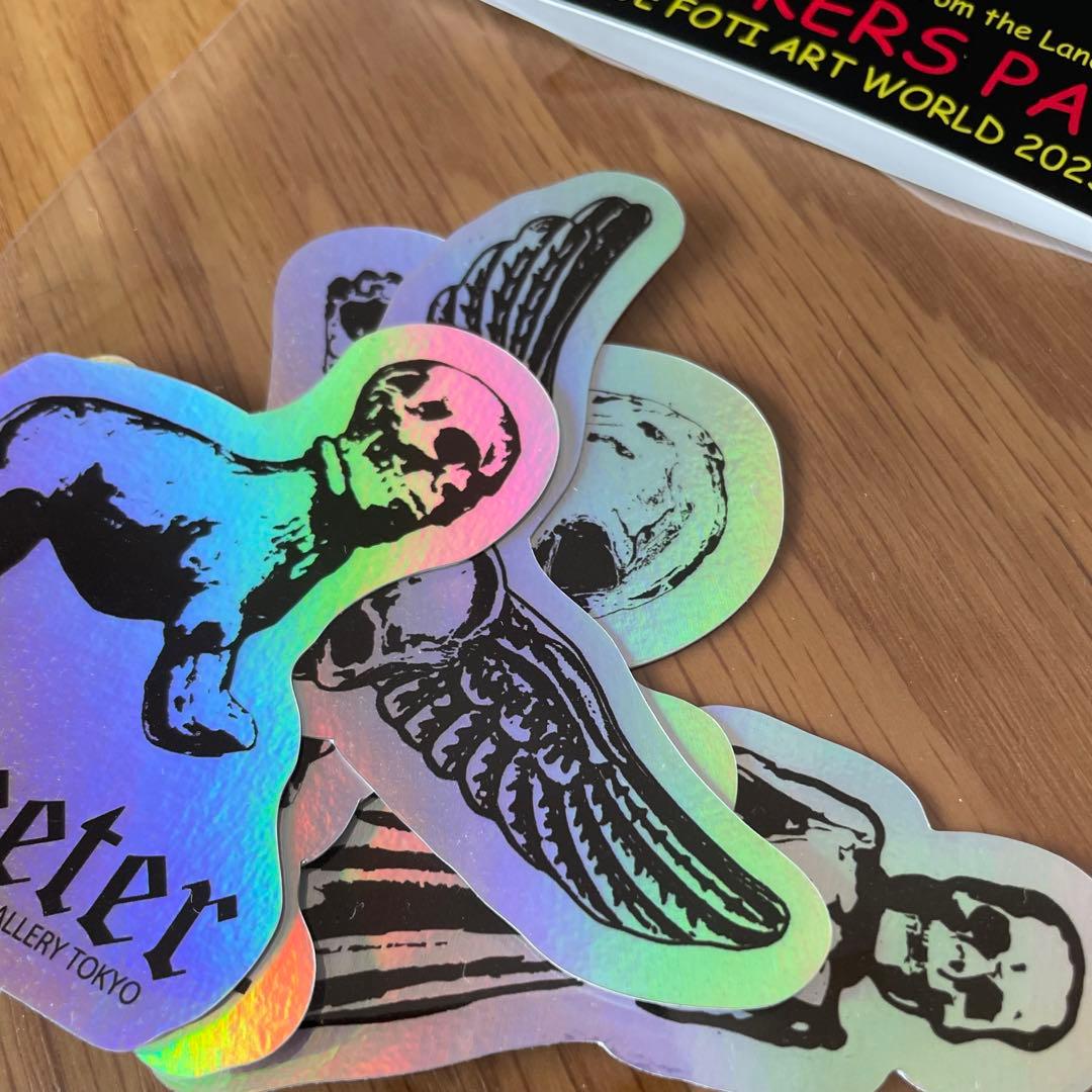 小物 joe foti sticker set chrome hearts