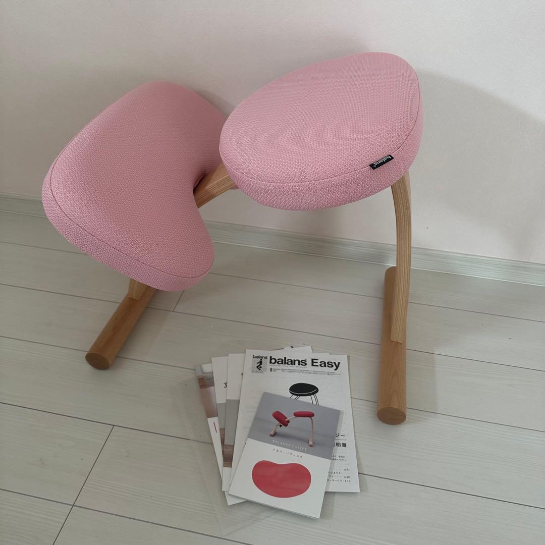 バランスイージー バランスチェア カバー ピンク ブルー