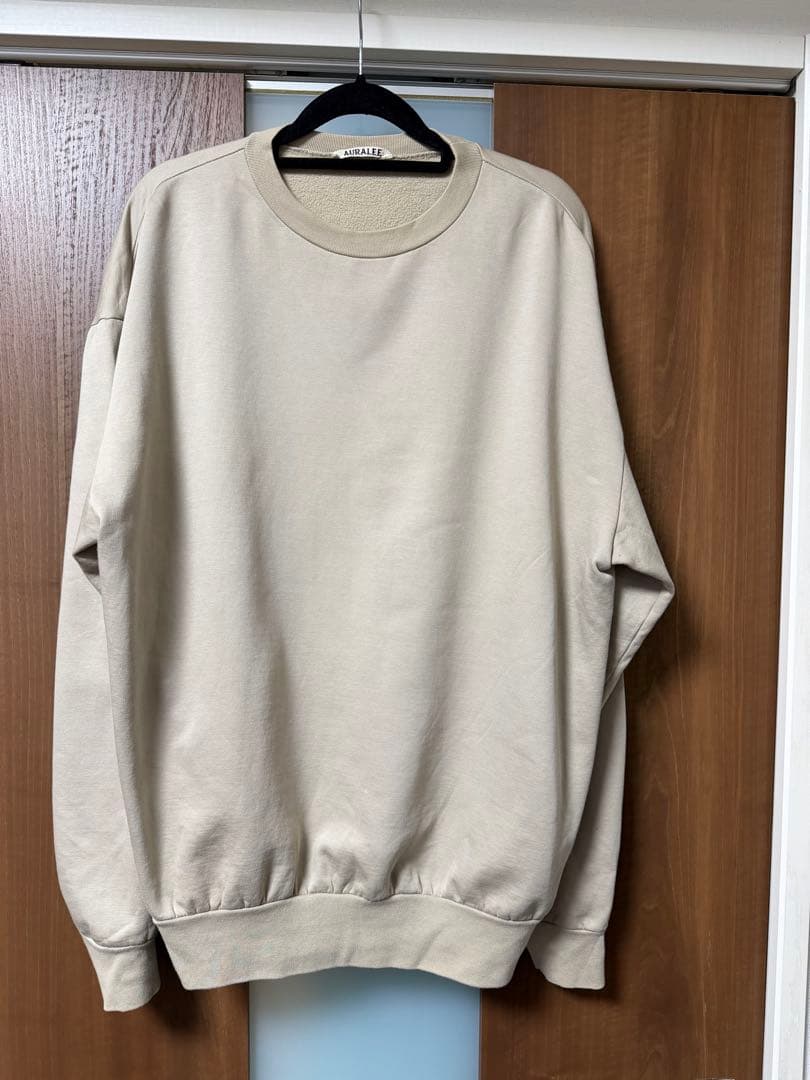 t*y様 AURALEE ELASTIC HIGH GAUGE SWEAT サイ