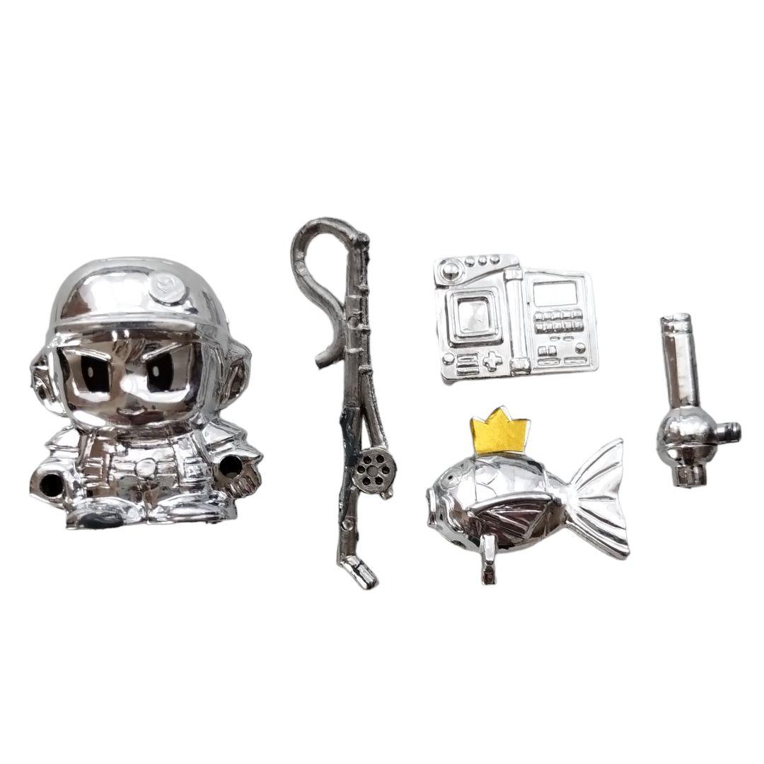 初代　ポケモン　トレーナー　図鑑　つりざお　コイキング　フィギュア　ヴィンテージ