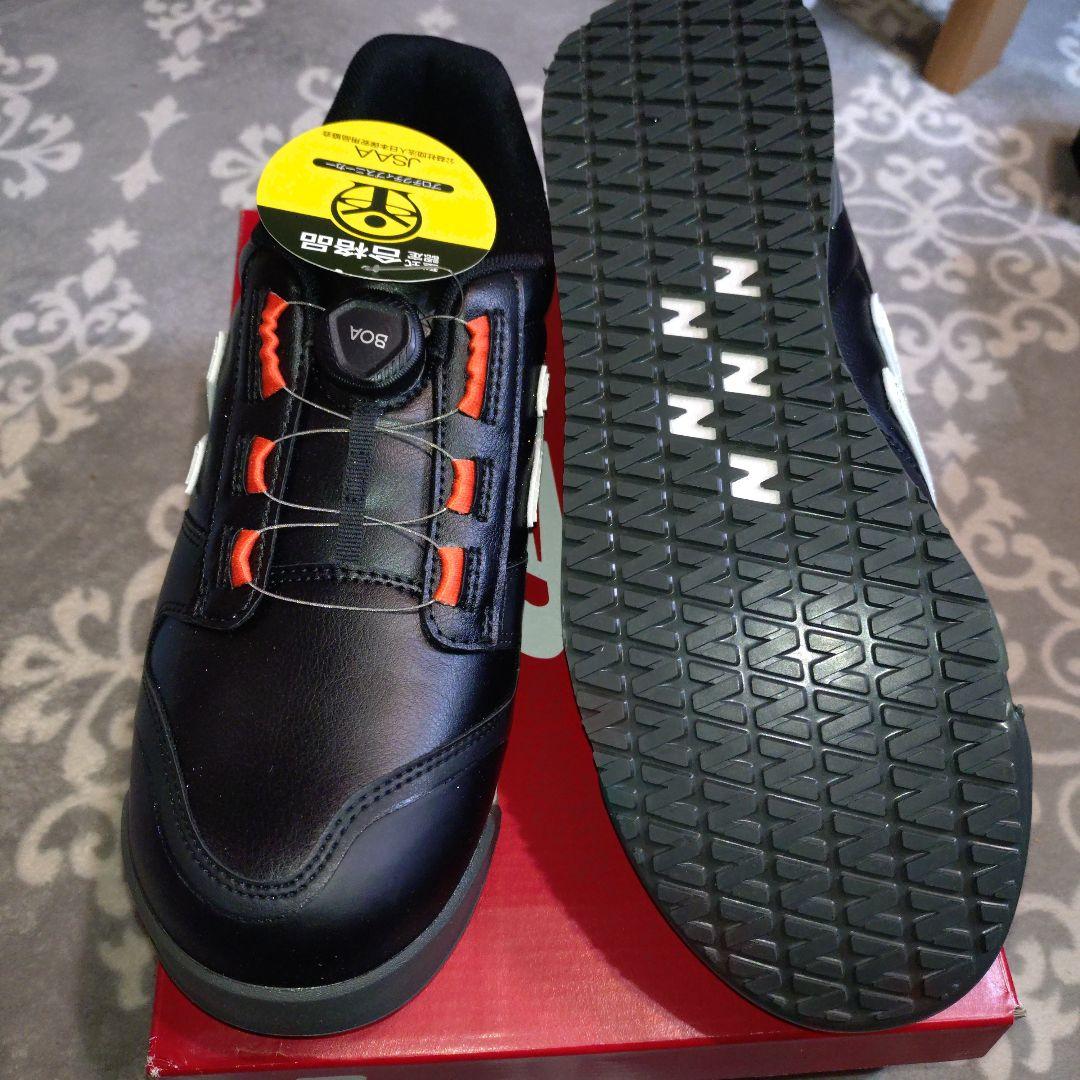 New Balance 安全靴 BS-218 26.0 EEE ブラック