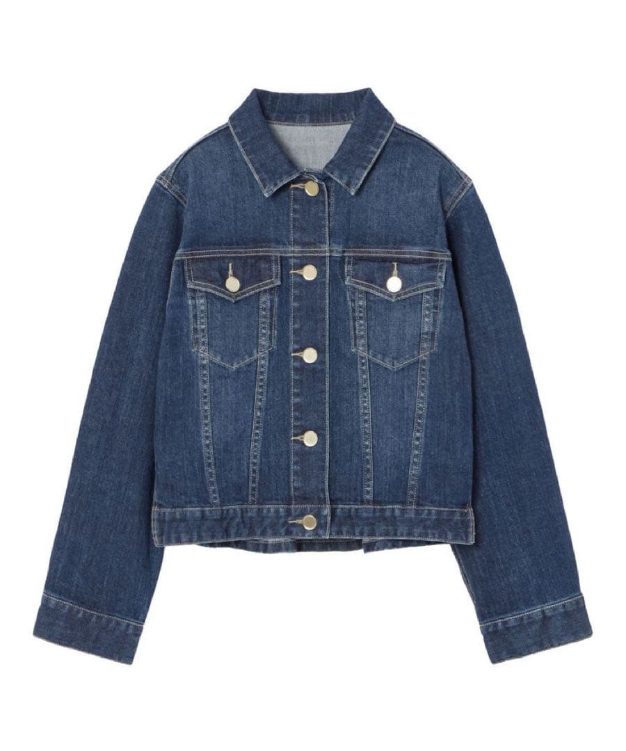 24AW♡ANAYI アナイ ストレッチデニムペプラムジャケット 38