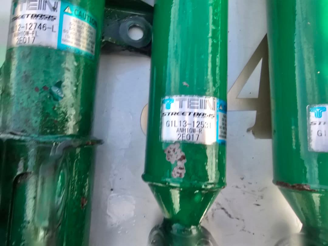 ANH10W TIEN STREET BASIS アルファード車高調