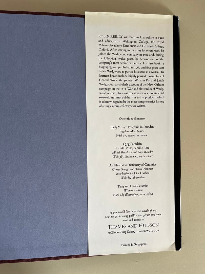 ウェッジウッド　ジャスパーウェア  JASPPER 洋書