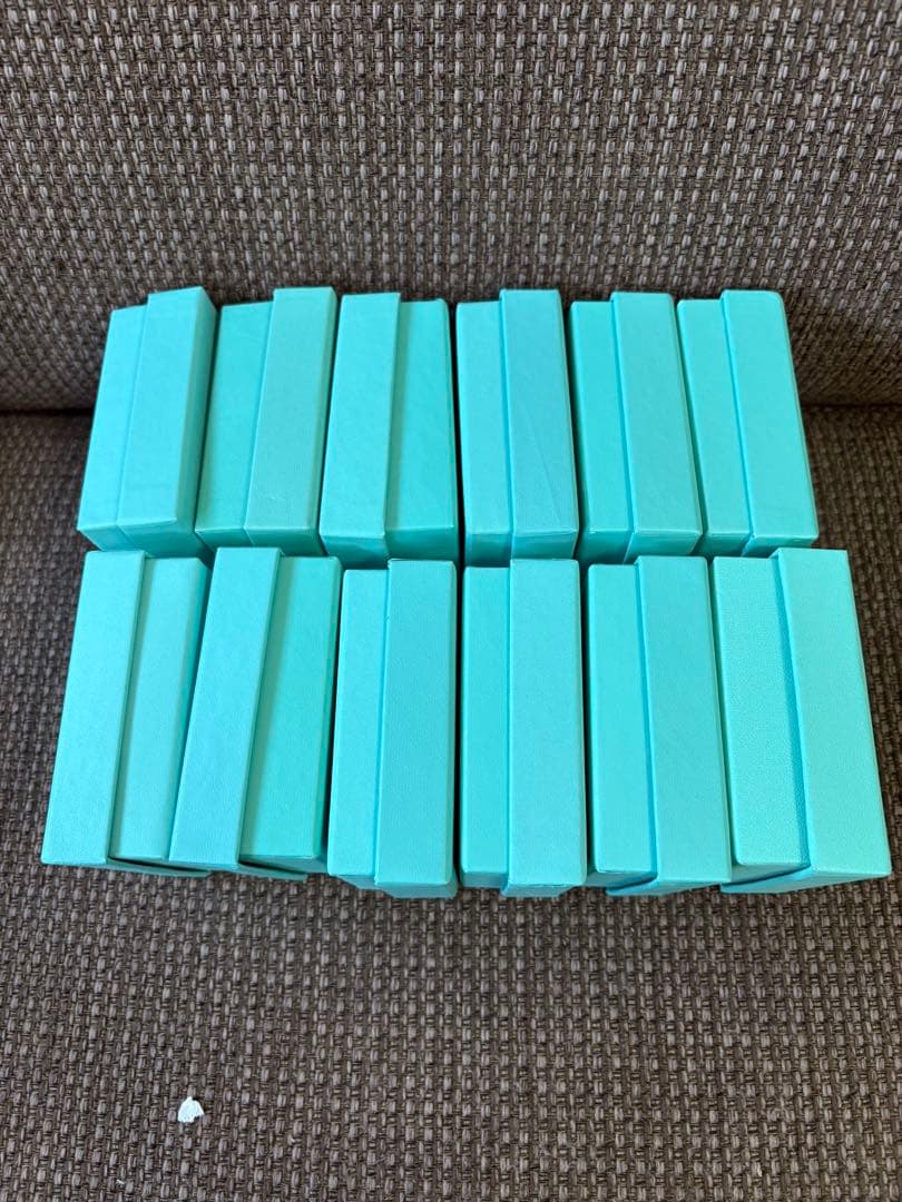 旧型　中古品ティファニー空箱 巾着袋12セット