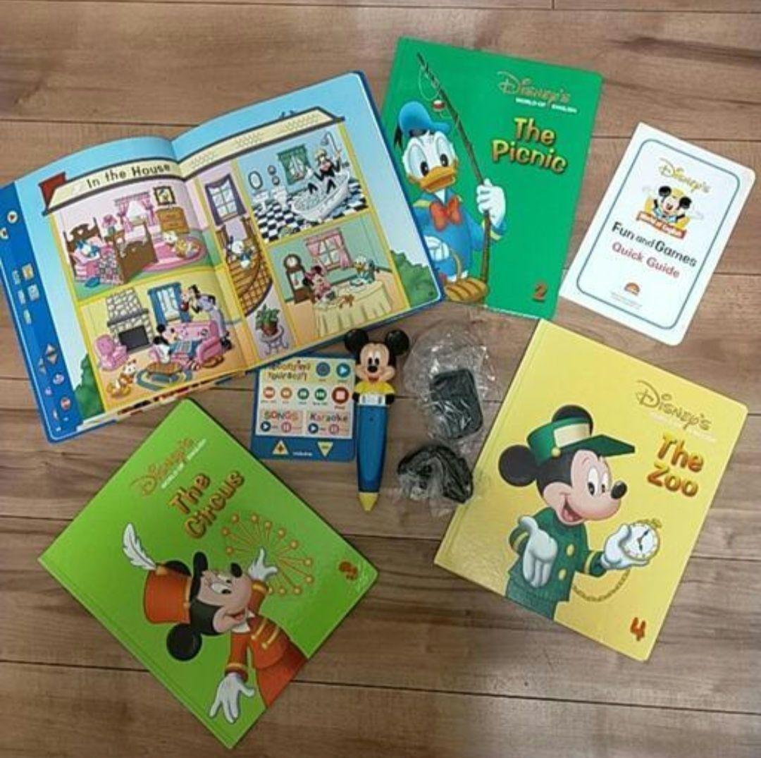 英語教材♡ミッキーマジックペンセット ファンアンドゲームズ　ファンウィズワーズ