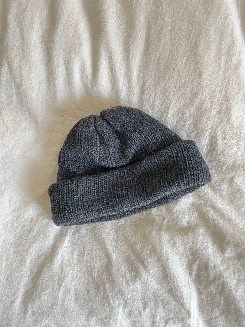 帽子 BIG WOOL KNIT CAP by COMESANDGOES