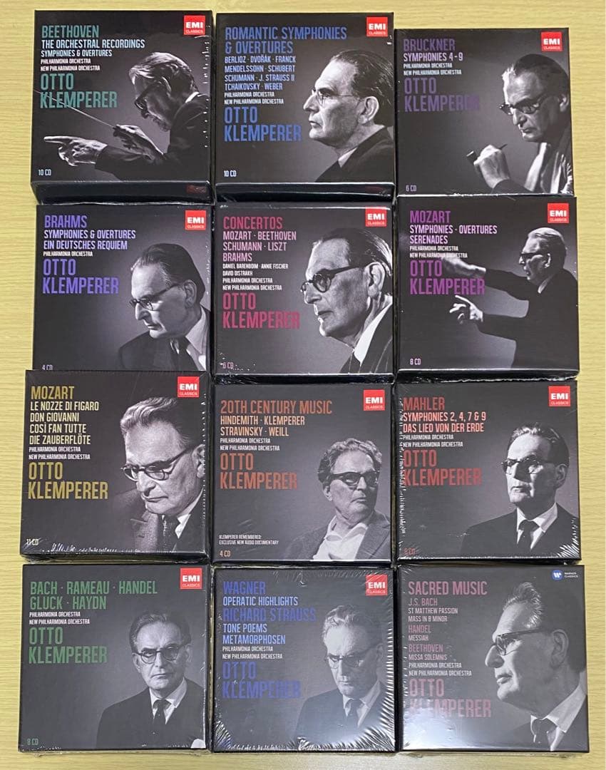 EMIロゴ未開封品　クレンペラー　アニヴァーサリー・エディション