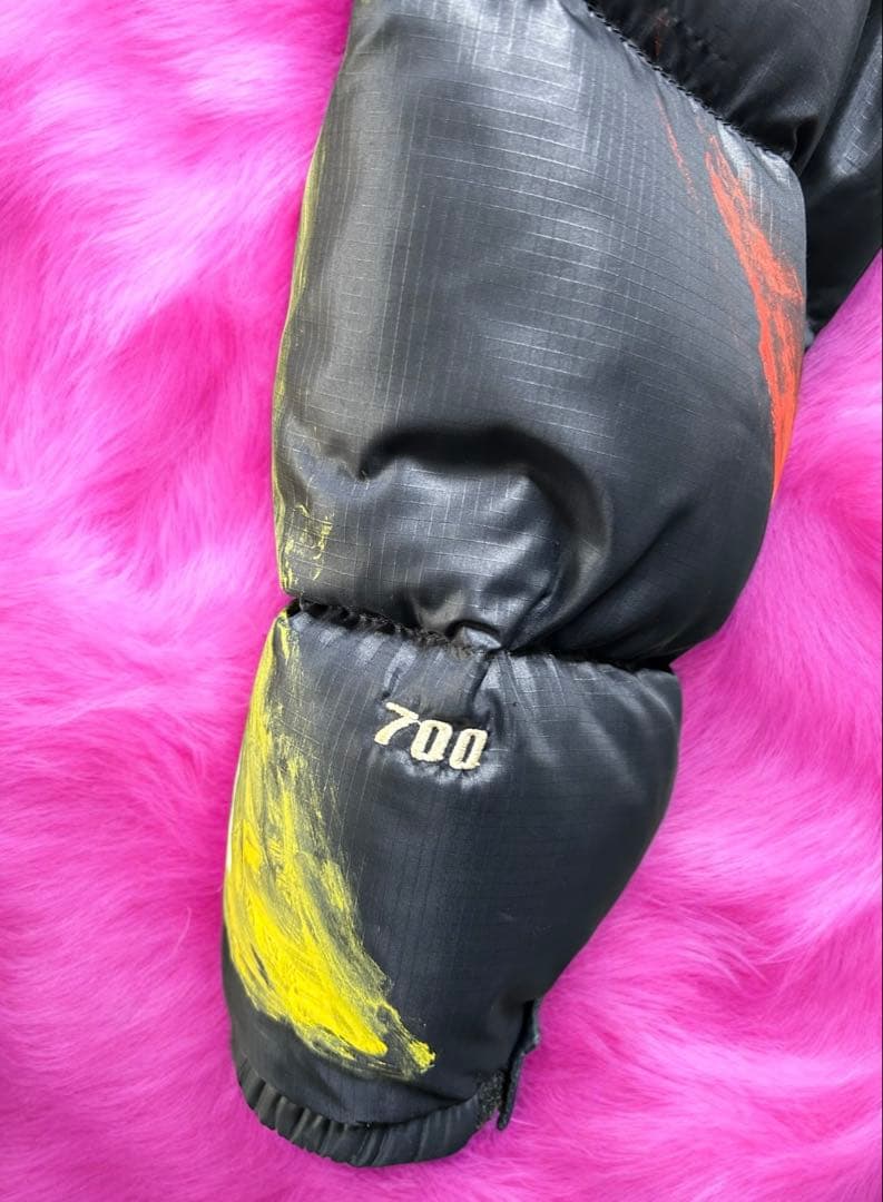 90's THE NORTH FACE ヌプシ　リメイク　ダウン　ビンテージ