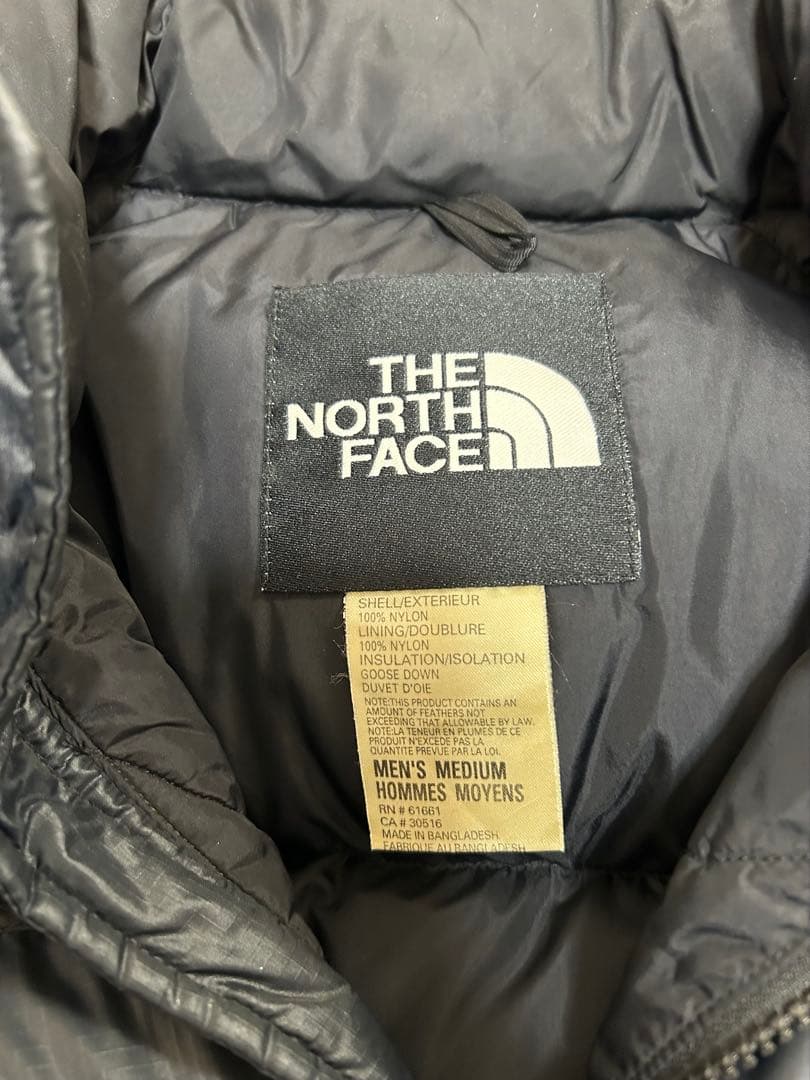 90's THE NORTH FACE ヌプシ　リメイク　ダウン　ビンテージ