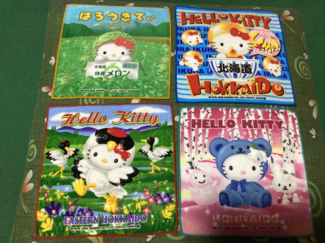 ハローキティ　ご当地タオルハンカチ