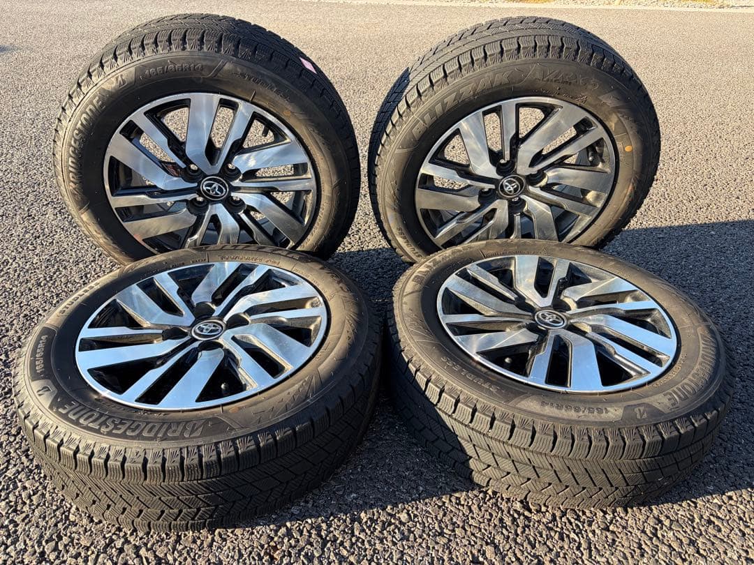 ブリザック 165/65R14 タイヤ・ホイールセット 14インチ