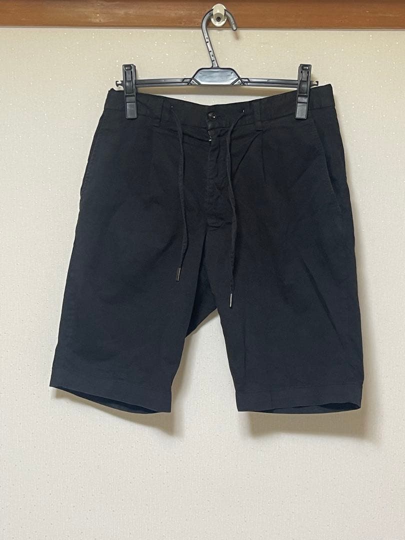 GERMANO per BEAMS ブラックショートパンツ 46