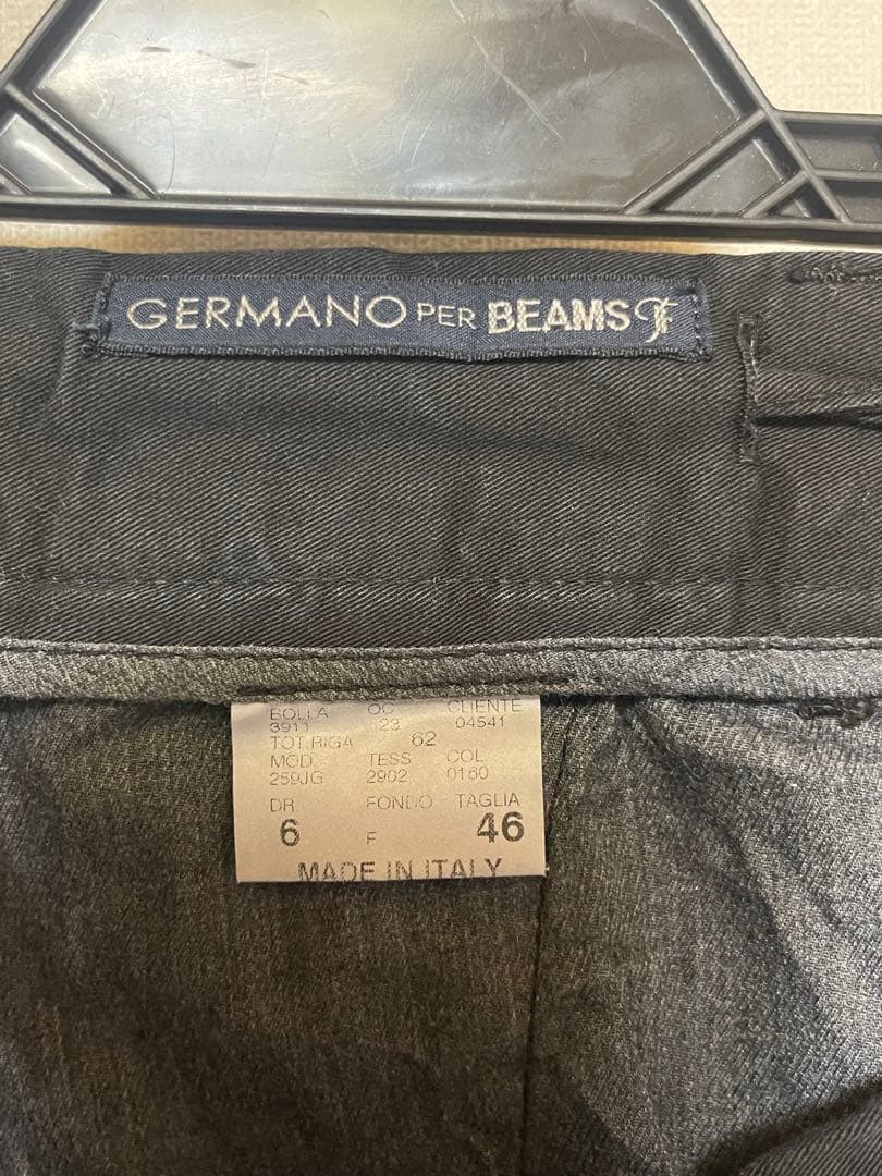 GERMANO per BEAMS ブラックショートパンツ 46