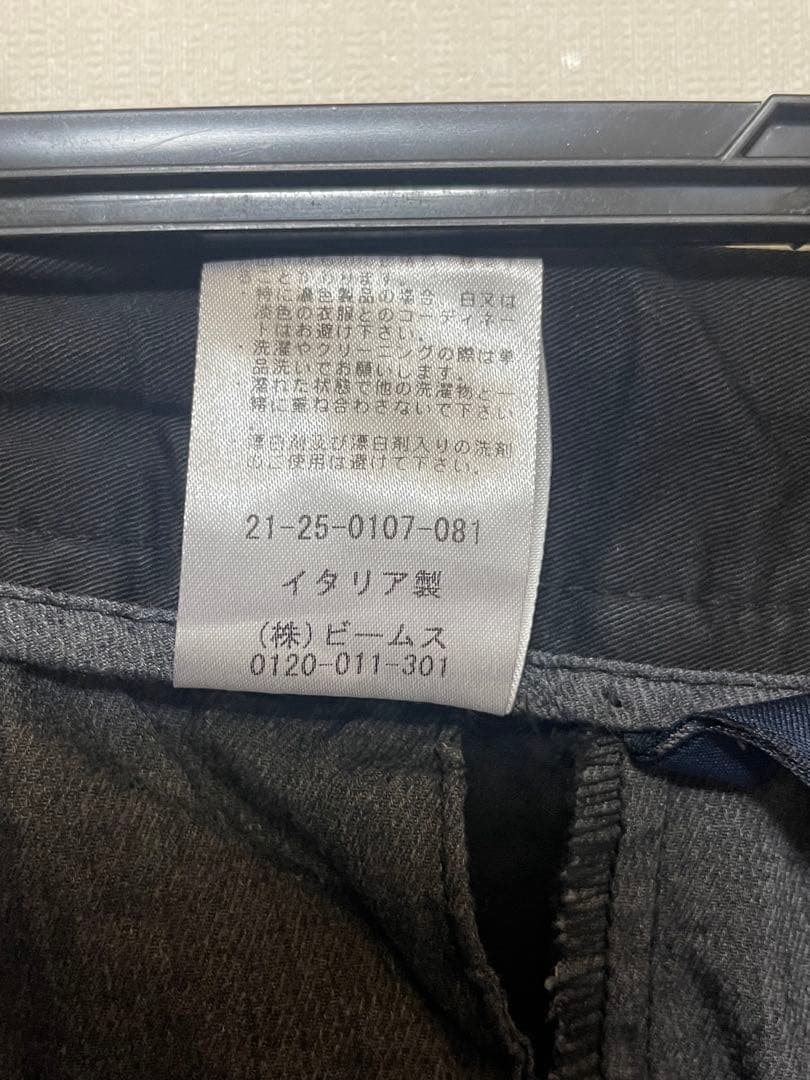 GERMANO per BEAMS ブラックショートパンツ 46