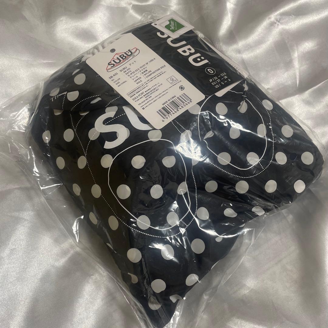 SUBU スブ サンダル F-LINE DOTS ドット　22-23.5cm