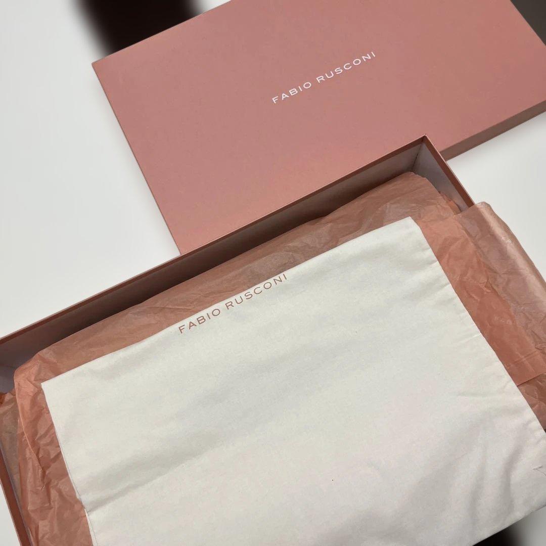 FABIO RUSCONI ブラック ロングブーツ 38