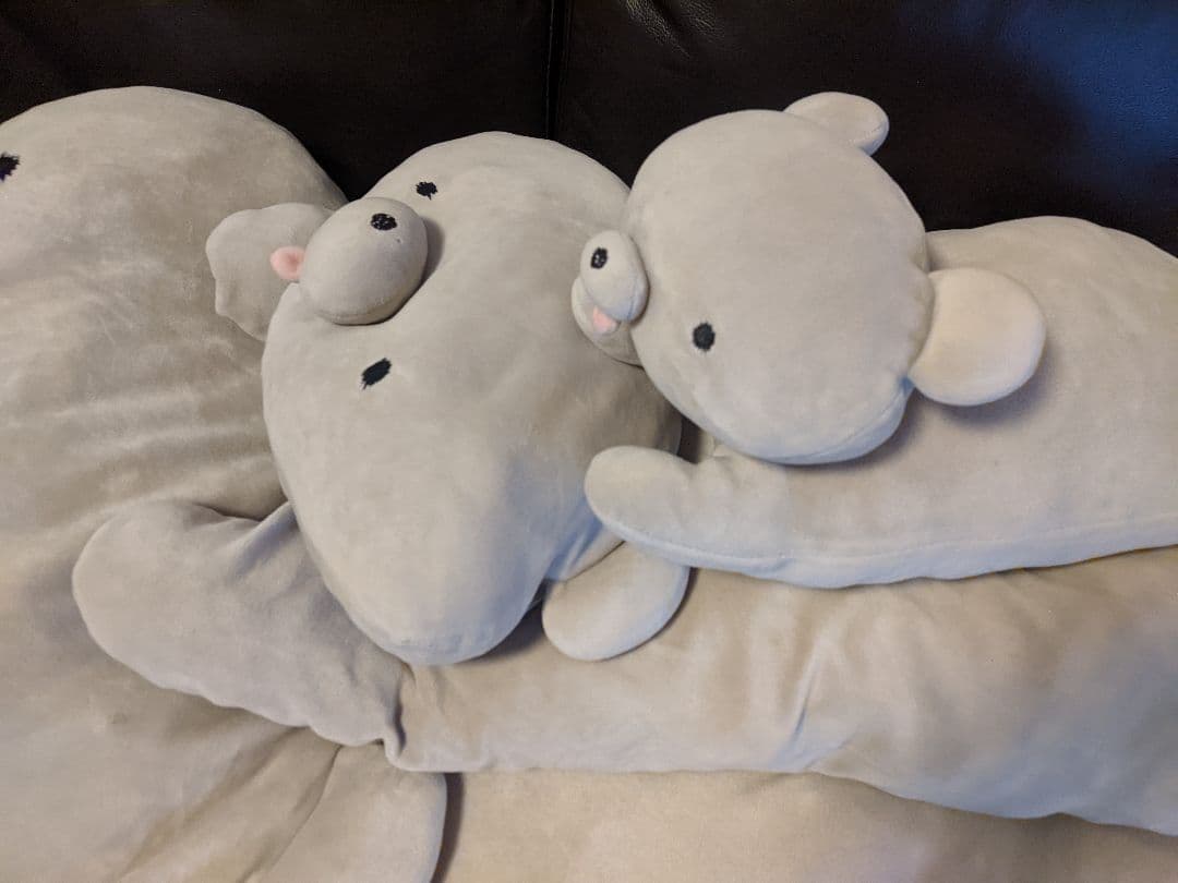 もちくま特大ぬいぐるみクッション含む3体セットモチクマ逃げ恥