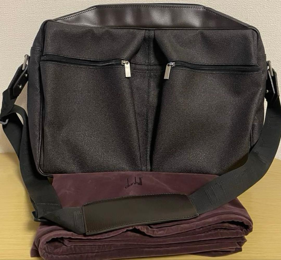 ✨希少✨dunhill【ダンヒル】　ビジネスバッグ　サイドカー　斜めかけバッグ