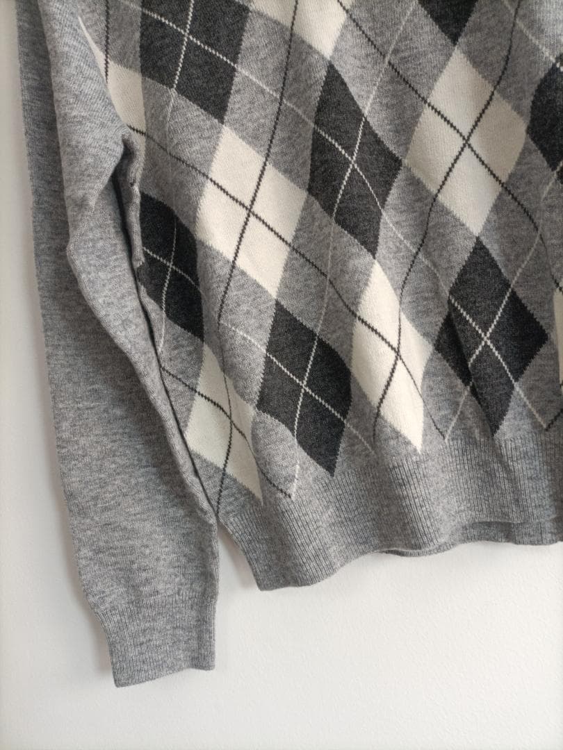 グレー/38サイズ♬ミュウミュウ 長袖 ニット MIUMIU レディースセーター