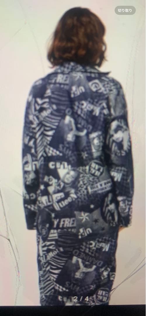 ヒステリックグラマージャガードデニムロング