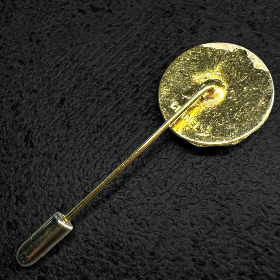 希少✨CHANEL Camellia Vintage Gold Brooch
