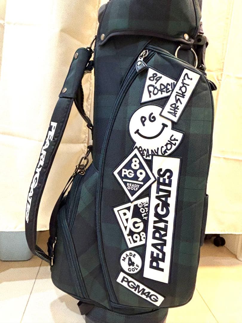 PEARLY GATES スタンド式ゴルフバッグ　キャディバック