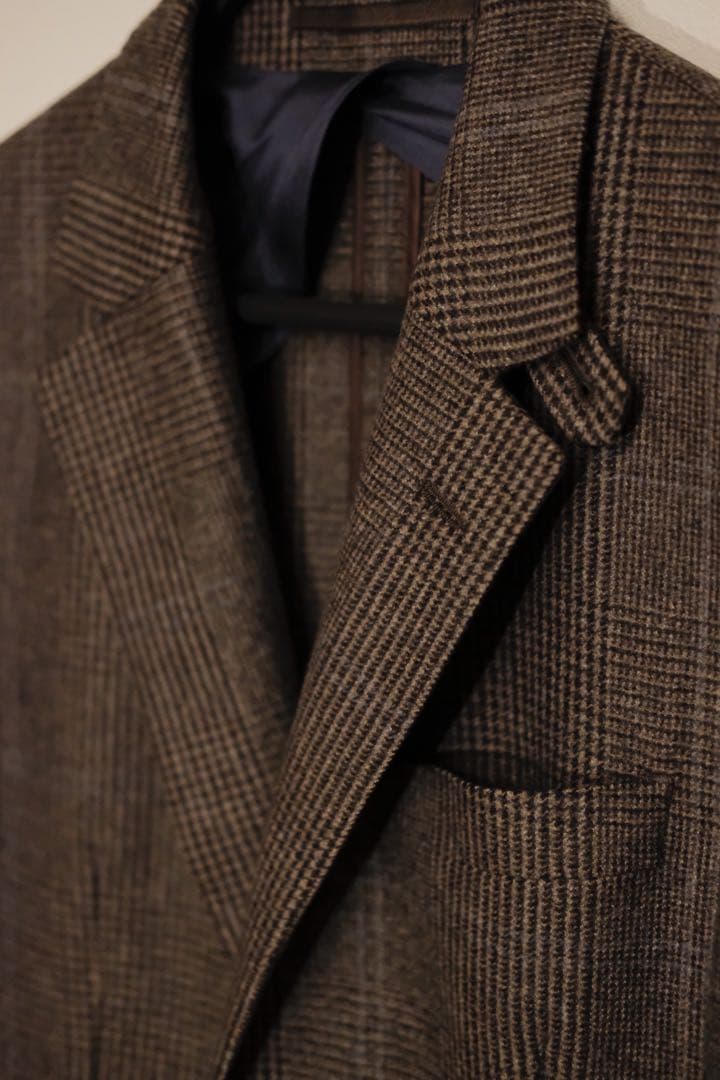HACKETT LONDON ✨美品✨ウールジャケット　ブラウンチェック