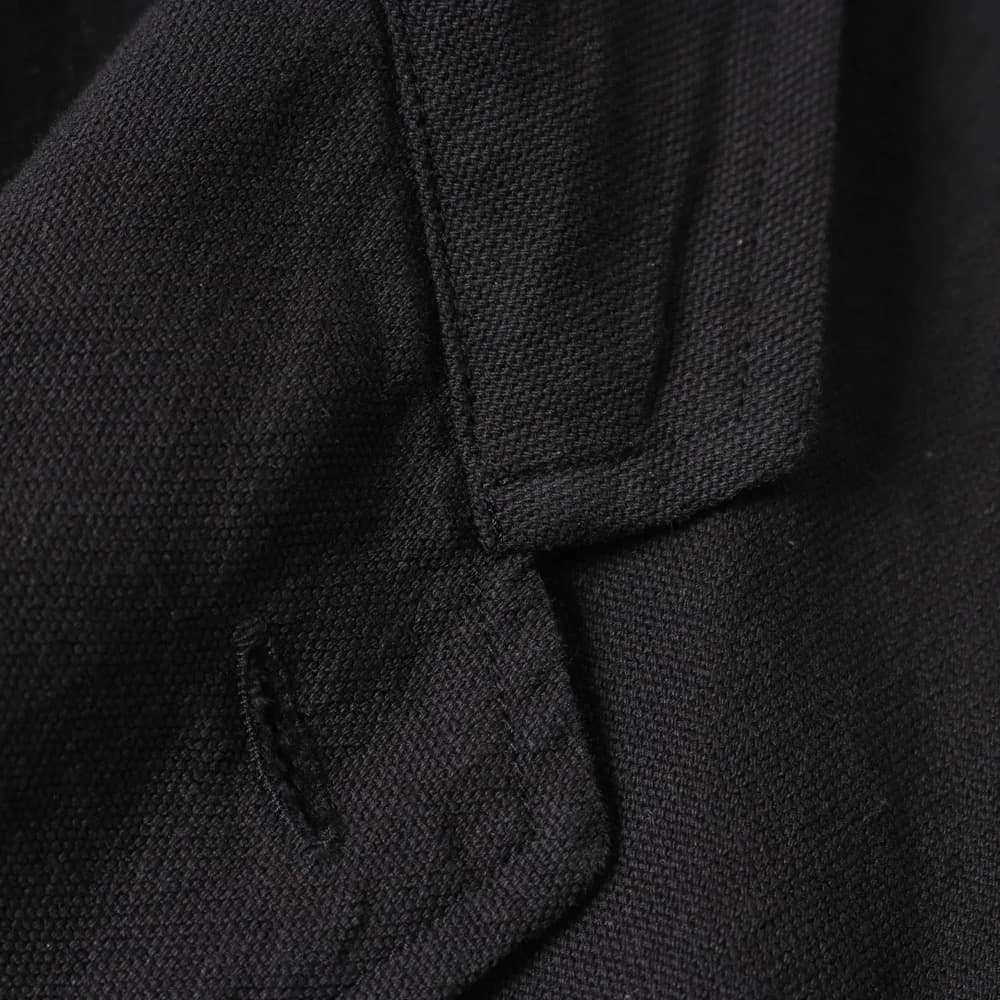 コットンダックスジャケット　COMOLI　B01-01006　黒　サイズ3