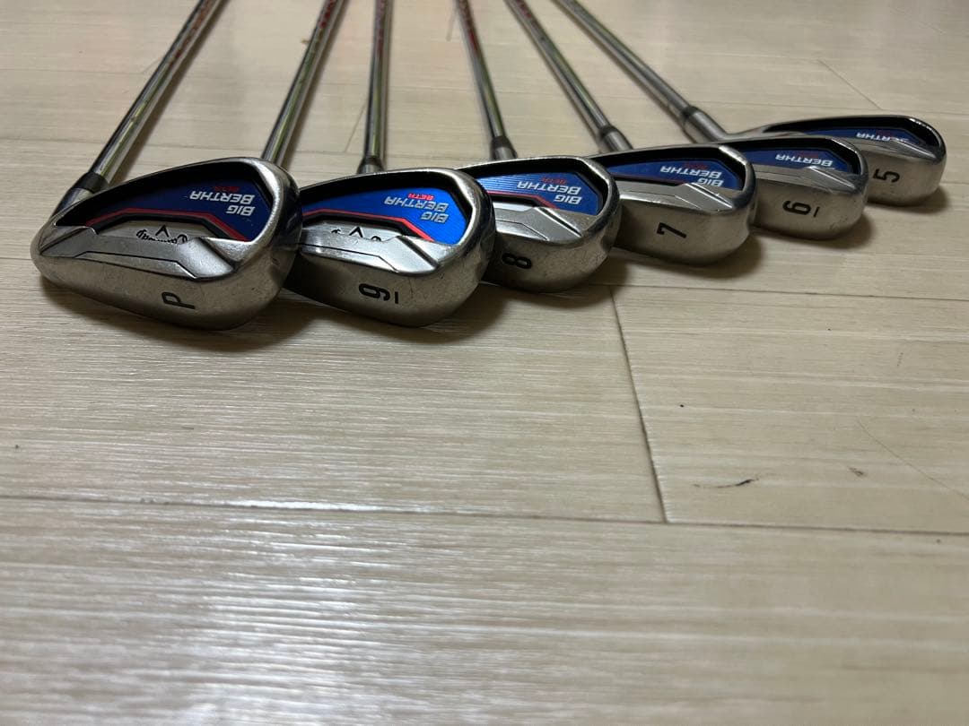 ㊗️祝日セール㊗️キャロウェイ ビッグバーサBeta アイアンセット6本5〜9.P