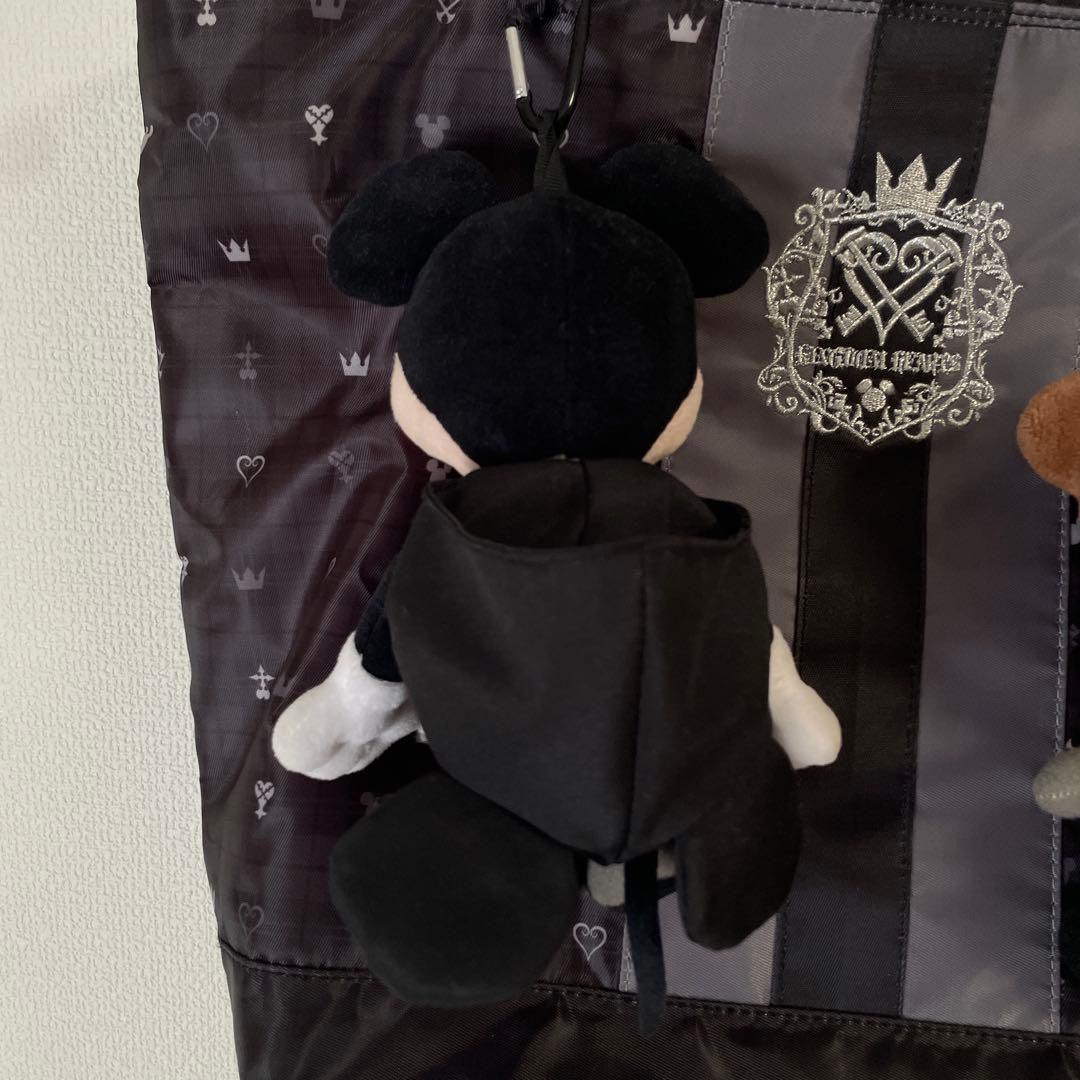 【生産終了】キングダムハーツ3 ぬいぐるみ付き 大きめ おしゃれ トートバッグ