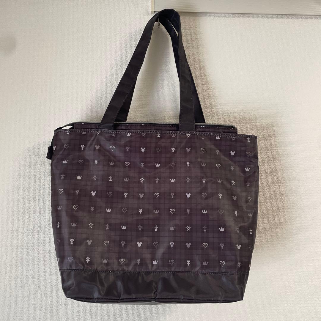 【生産終了】キングダムハーツ3 ぬいぐるみ付き 大きめ おしゃれ トートバッグ